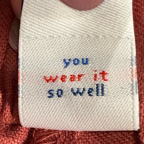 Old Navy Women’s NWT Trouser Shorts size 2W Large Linen Salmon Colored - Picture 5 of 11